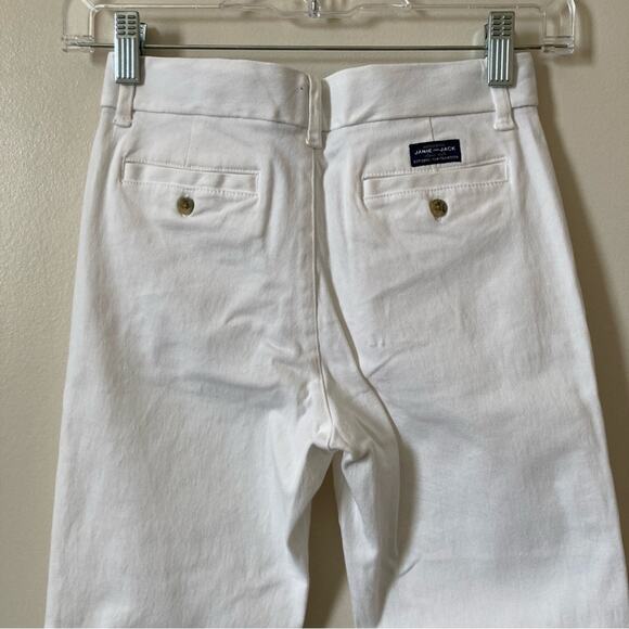 NWT Janie and Jack Twill Pants White Boys Size 8 - Picture 4 of 12